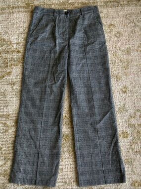 Classic Gray Glen Plaid women’s Dress Pants